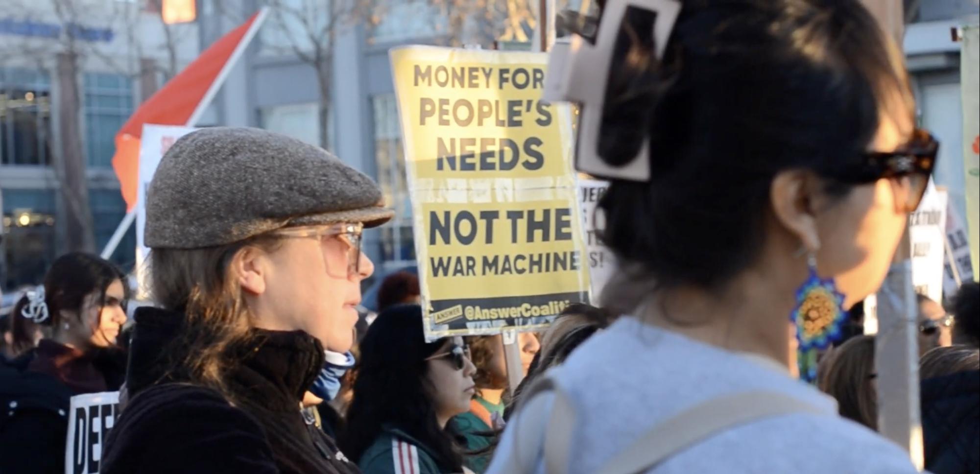 Santana Row rally gathers protestors against Trump's presidential actions